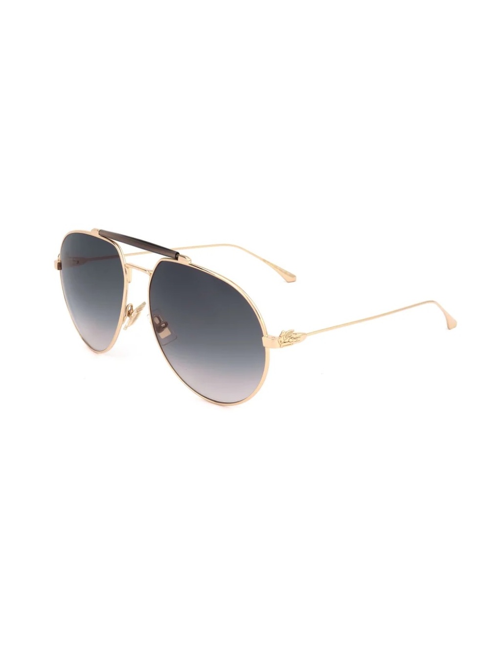 Etro Pilot Gold Sunglasses 0022/S like new Etro case, cloth 61 - 16 - 145 - Picture 2 of 11